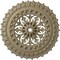 Ekena Millwork Sellek Ceiling Medallion (Fits Canopies up to 1 1/8"), 18 1/2"OD x 7/8"ID x 1 1/2"P, Gobi Desert CM18SKGDF - alternate 1